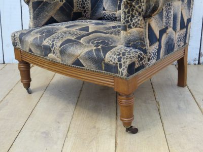 Antique French Napoleon III Armchair - Image 4