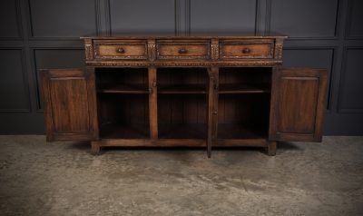 Carved Oak Dresser Sideboard - Image 4