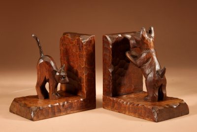 An Amusing Pair Of Black Forest Bookends. - Image 3