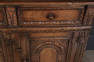 Carved Oak Dresser Sideboard - Image 6