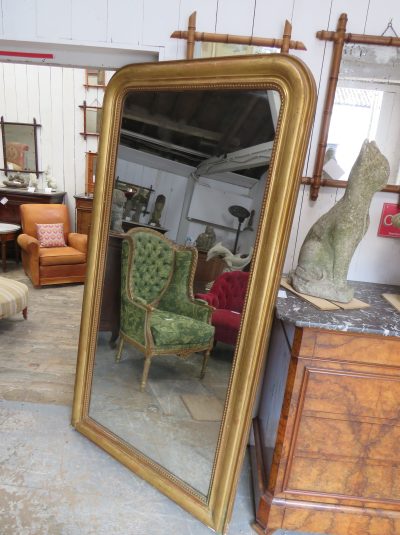 Huge Antique Louis Philippe Mirror - Image 7