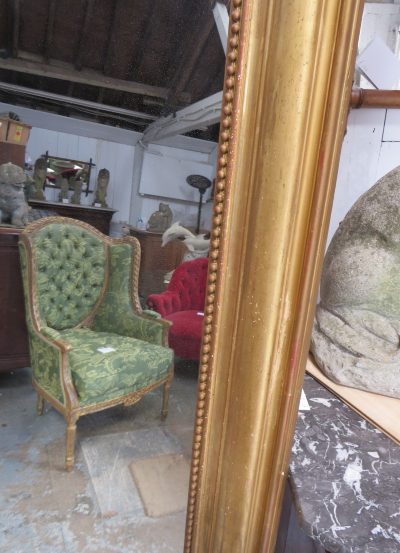 Huge Antique Louis Philippe Mirror - Image 9