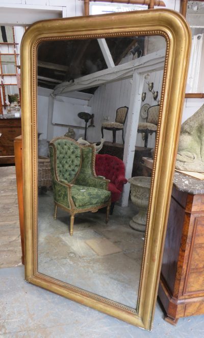 Huge Antique Louis Philippe Mirror - Image 2