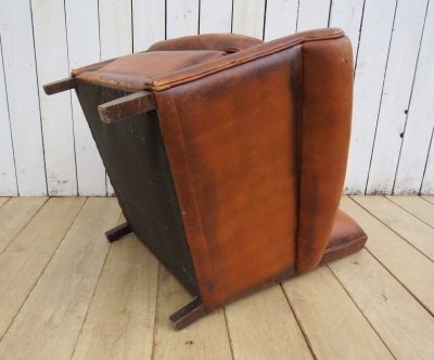 French Leather Club Chair - Image 13