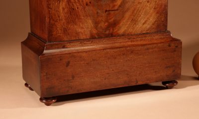 Impressive French Directoire ( 1795-1799 ) Mahogany Mantle Clock. - Image 5