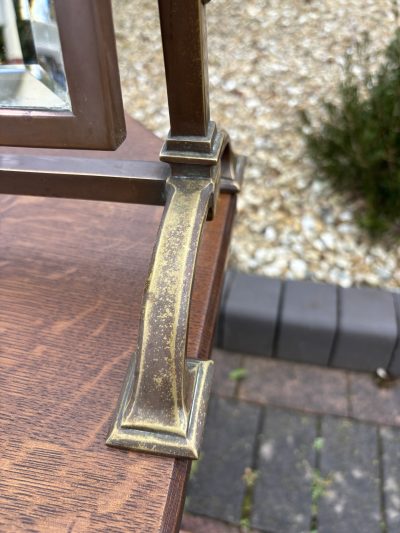 Arts & Crafts Dressing Table Swivel Mirror - Image 4