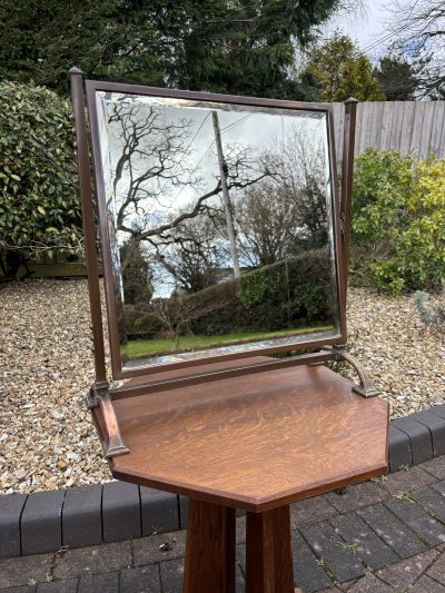Arts & Crafts Dressing Table Swivel Mirror - Image 5