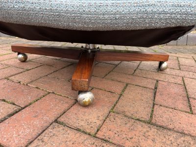 Original Mid Century G Plan 62 Chair and Footstool - Image 4
