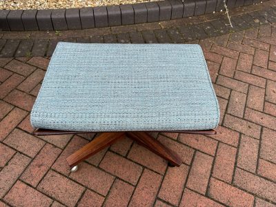 Original Mid Century G Plan 62 Chair and Footstool - Image 6