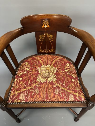 Arts & Crafts Mahogany Desk Chair - Image 8