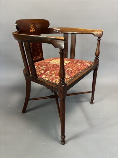 Arts & Crafts Mahogany Desk Chair - Image 5