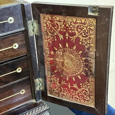 LADY’S TABLE TOP JEWELLERY &  TRINKETS BOX SUPERB - Image 12