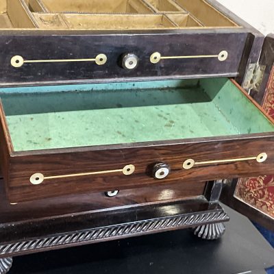 LADY’S TABLE TOP JEWELLERY &  TRINKETS BOX SUPERB - Image 14