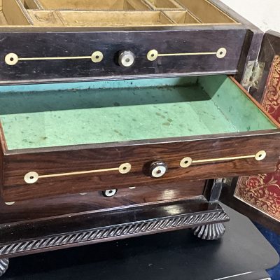 LADY’S TABLE TOP JEWELLERY &  TRINKETS BOX SUPERB - Image 15