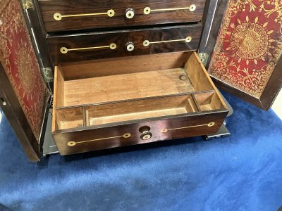LADY’S TABLE TOP JEWELLERY &  TRINKETS BOX SUPERB - Image 18