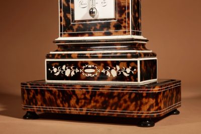 Beautiful And Rare French Pendule/Mantel Clock With Thermometer Circa 1870. - Image 3