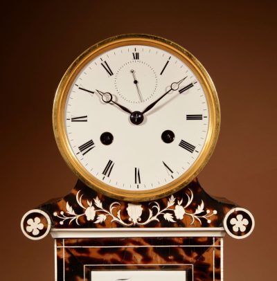 Beautiful And Rare French Pendule/Mantel Clock With Thermometer Circa 1870. - Image 5