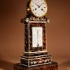 Beautiful And Rare French Pendule/Mantel Clock With Thermometer Circa 1870. - Image 8