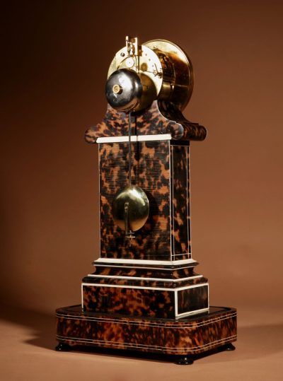 Beautiful And Rare French Pendule/Mantel Clock With Thermometer Circa 1870. - Image 10
