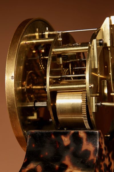 Beautiful And Rare French Pendule/Mantel Clock With Thermometer Circa 1870. - Image 14