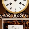Beautiful And Rare French Pendule/Mantel Clock With Thermometer Circa 1870. - Image 17
