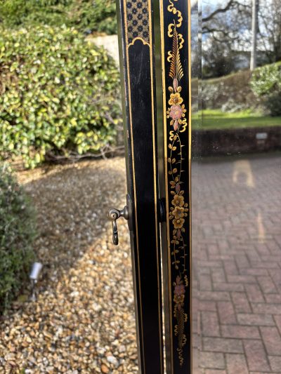 Late 19th Century Chinoiserie Cheval Mirror - Image 7