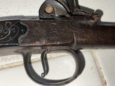 Queen Ann flintlock pistol - Image 4