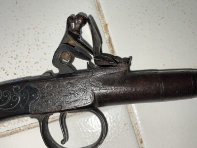 Queen Ann flintlock pistol - Image 5