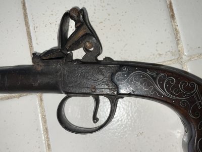 Queen Ann flintlock pistol - Image 10