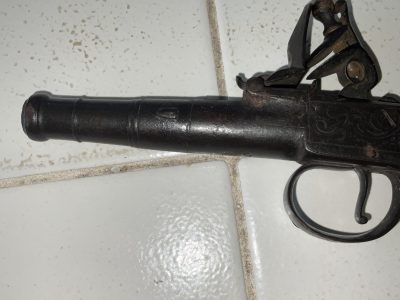 Queen Ann flintlock pistol - Image 11