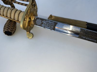 Royal Navy Officers Sword by Wilkinson Swords Ltd - Image 32