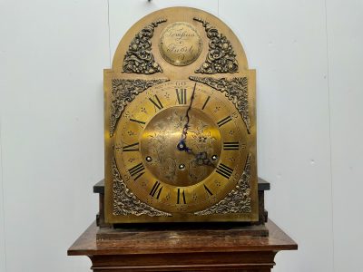 MAPPIN & WEBB LONDON LONG CASED OAK CLOCK - Image 20