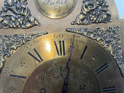 MAPPIN & WEBB LONDON LONG CASED OAK CLOCK - Image 17