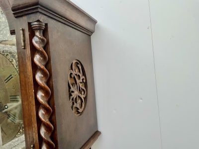 MAPPIN & WEBB LONDON LONG CASED OAK CLOCK - Image 13