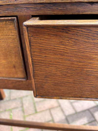 Gordon Russell Air Ministry Oak Console Table - Image 9