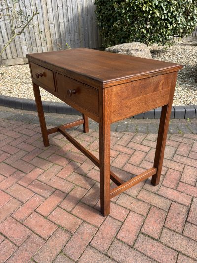 Gordon Russell Air Ministry Oak Console Table - Image 10