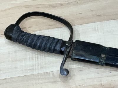 POLICE CUTLASS & SCABBARD VICTORIAN - Image 9