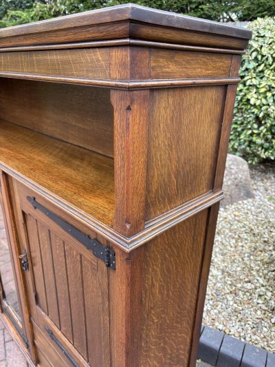 Arts & Crafts Bookcase Cupboard - Image 13