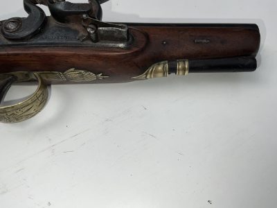 A Rare Flintlock Overcoat Pistol For An Inspector Of Mail Coaches - Image 4