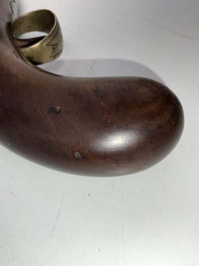 A Rare Flintlock Overcoat Pistol For An Inspector Of Mail Coaches - Image 6