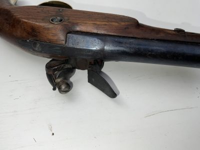 A Rare Flintlock Overcoat Pistol For An Inspector Of Mail Coaches - Image 9