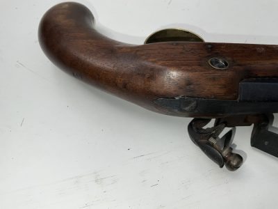 A Rare Flintlock Overcoat Pistol For An Inspector Of Mail Coaches - Image 11