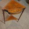 Good Edwardian Rosewood Corner Table - Image 2