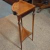 Good Edwardian Rosewood Corner Table - Image 4