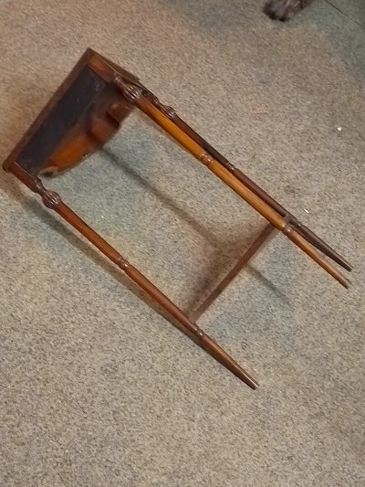 Good Edwardian Rosewood Corner Table - Image 7