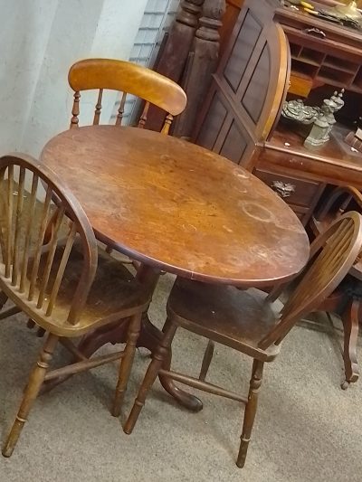 Large Antique Georgian Tripod Table - Image 2