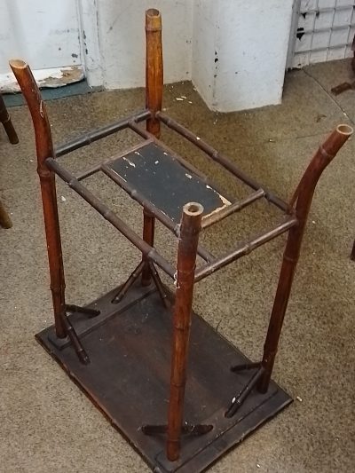 Small Antique Victorian Bamboo Table - Image 6