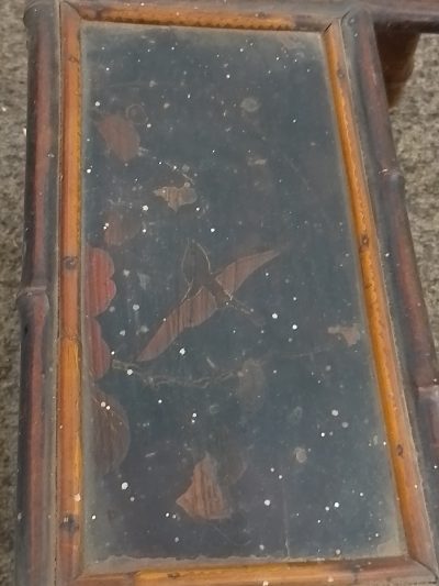 Small Antique Victorian Bamboo Table - Image 9