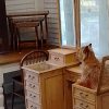 Antique Country House Dressing Table - Image 12