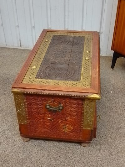 Antique Zanzibar Box Chest - Image 2